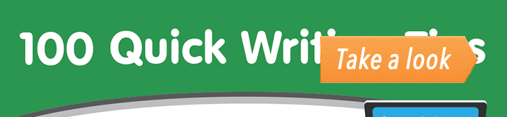 100 Quick Writing Tips (Infographic) post image