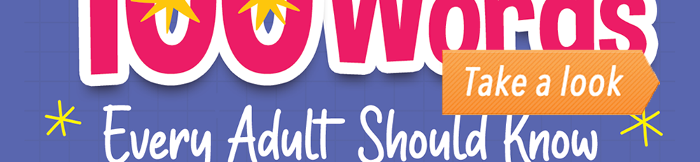 100 Words Every Adult Should Know (Infographic) post image